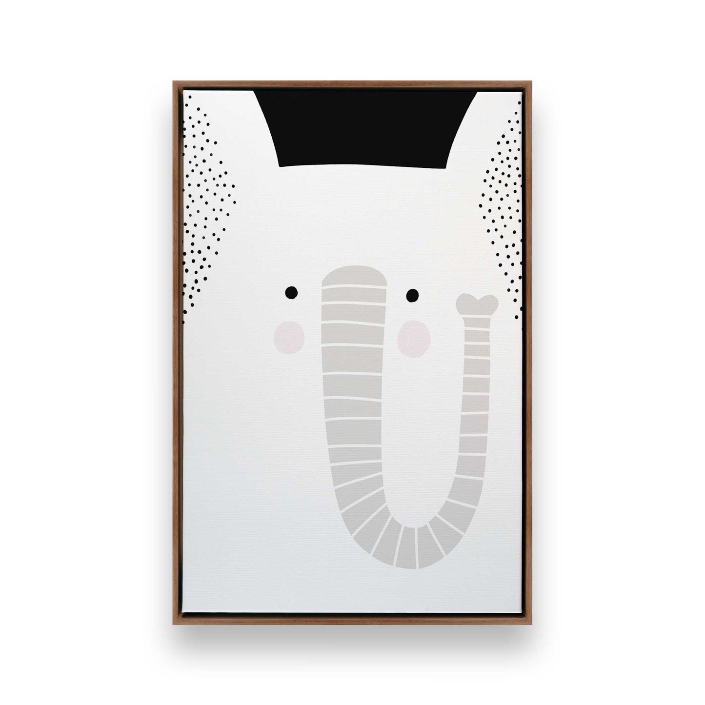 [Color:Walnut], Picture of art in a Walnut frame