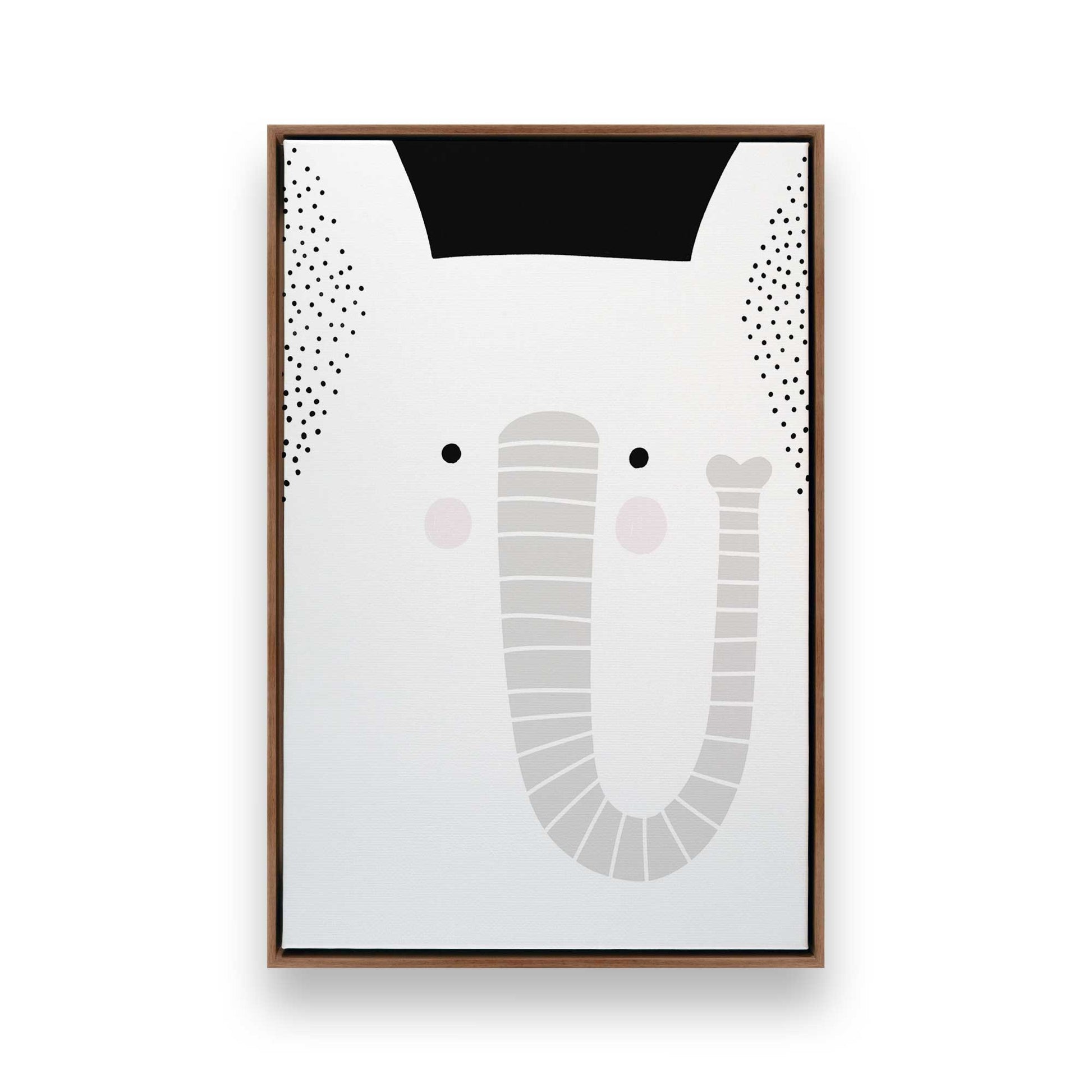 [Color:Walnut], Picture of art in a Walnut frame