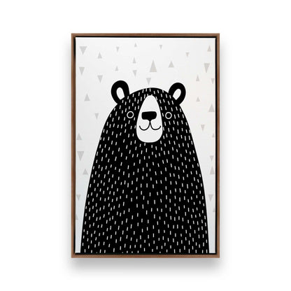 [Color:Walnut], Picture of art in a Walnut frame