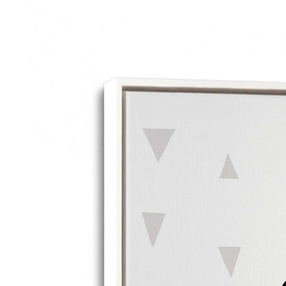 [Color:Opaque White], Picture of art in a White frame at an angle