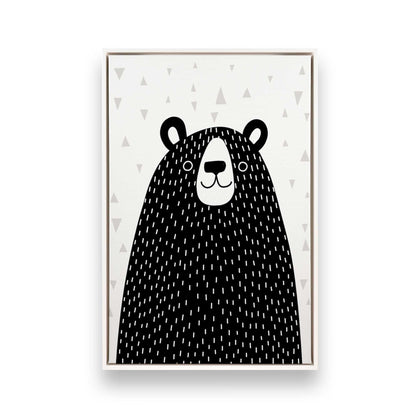 [Color:Opaque White], Picture of art in a White frame