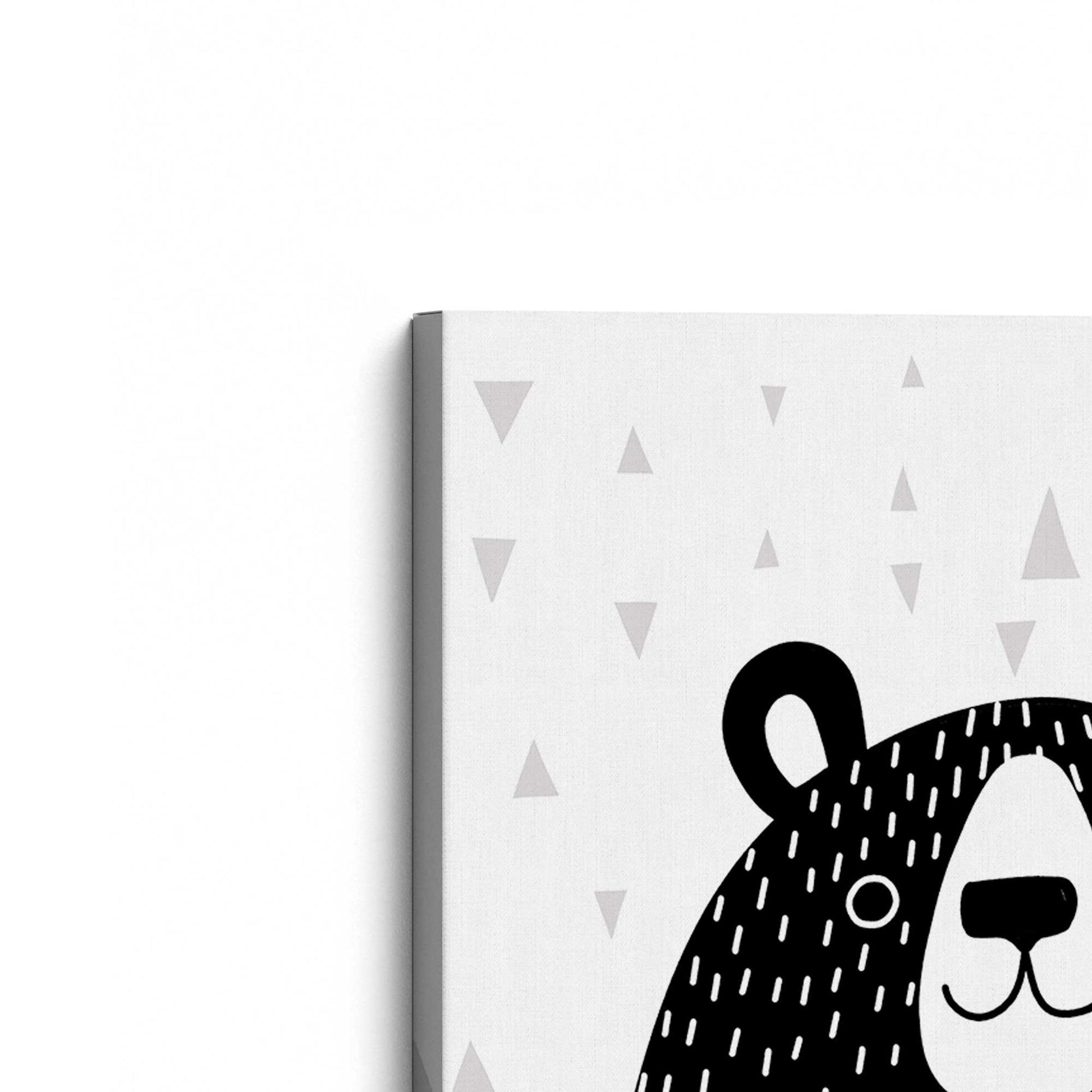 [Color:Stretched Canvas], Picture of the corner of the art