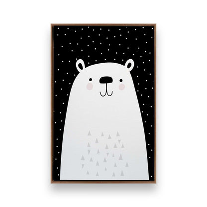 [Color:Walnut], Picture of art in a Walnut frame