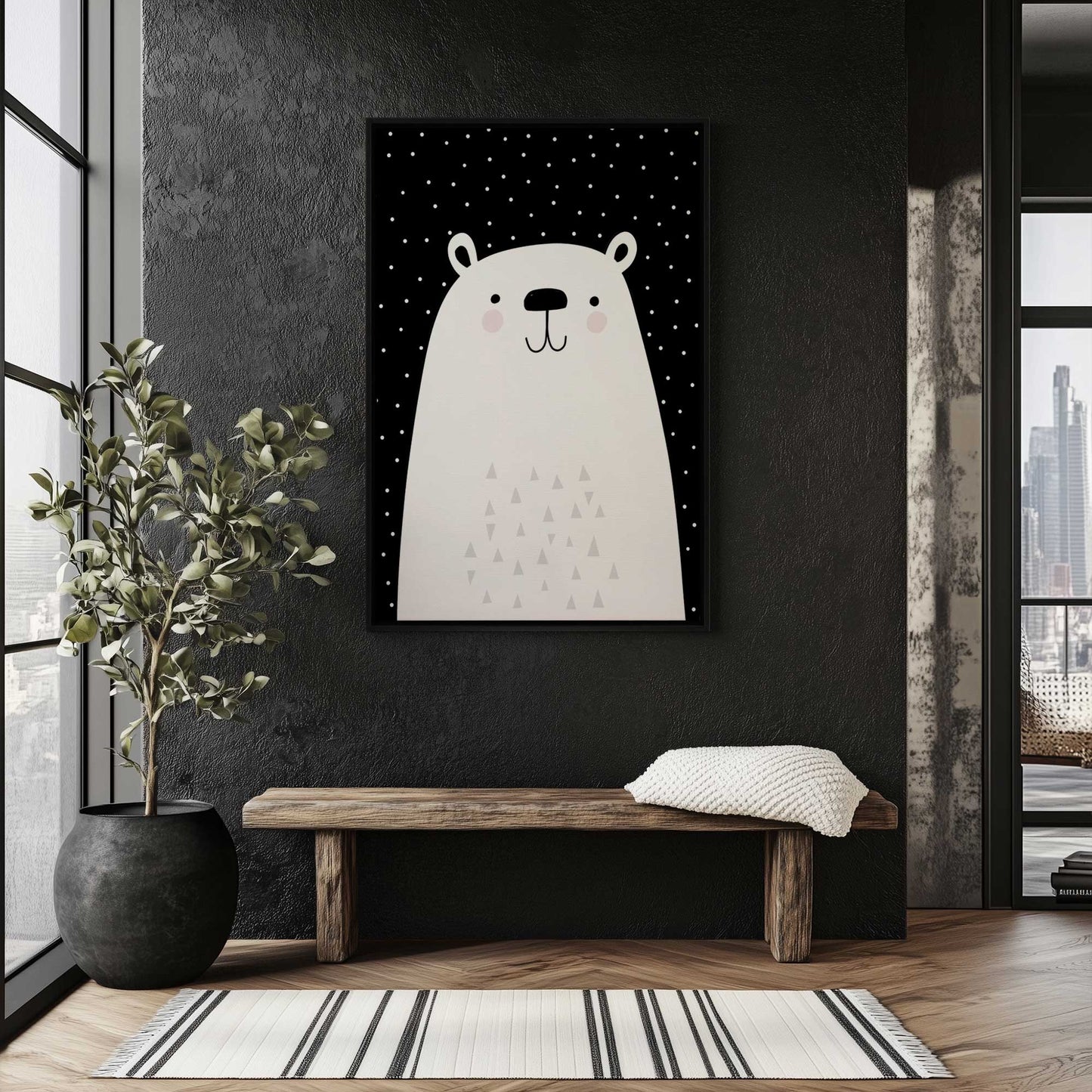 [LIFESTYLE],[SPECIAL],  Picture of art in a roo