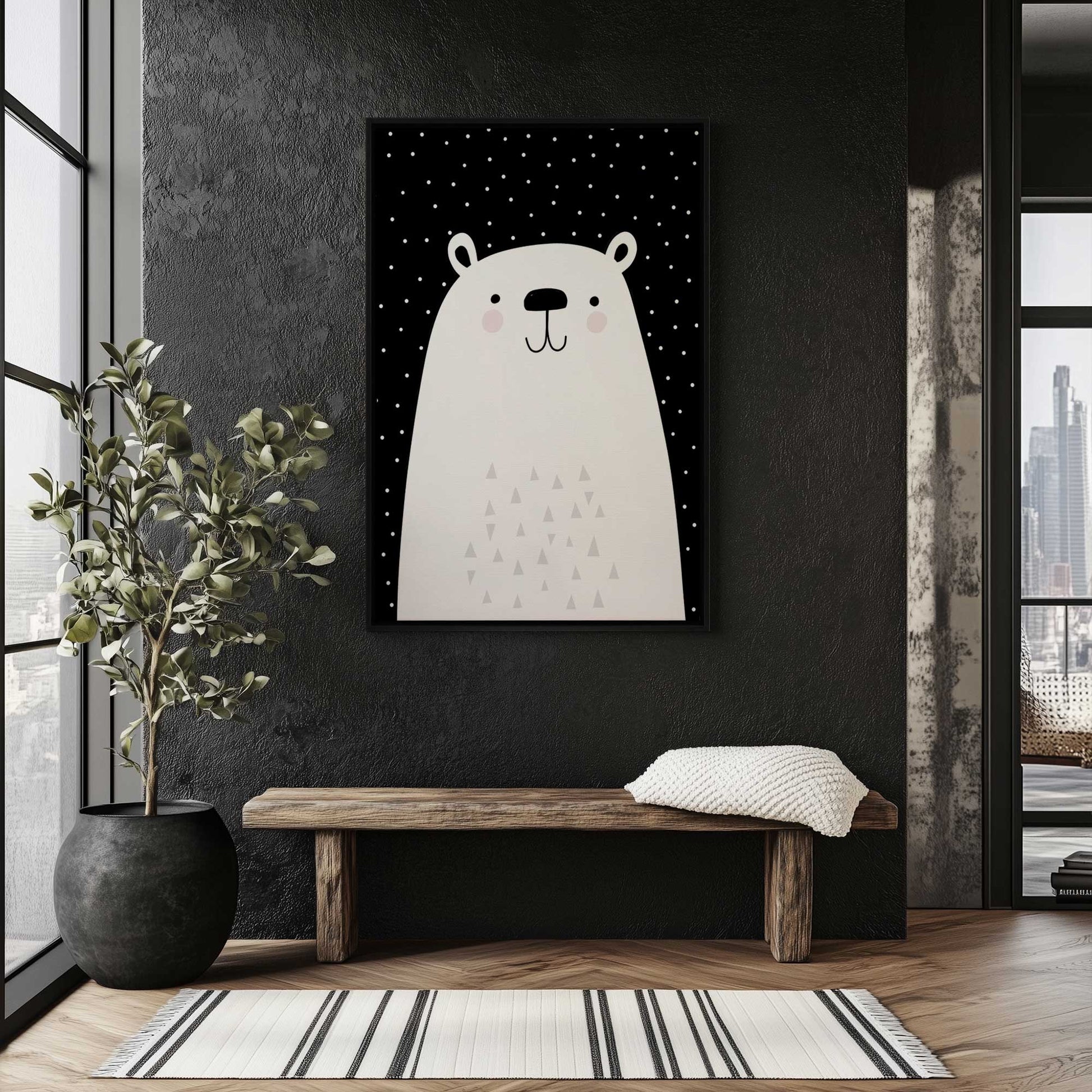 [LIFESTYLE],[SPECIAL],  Picture of art in a roo