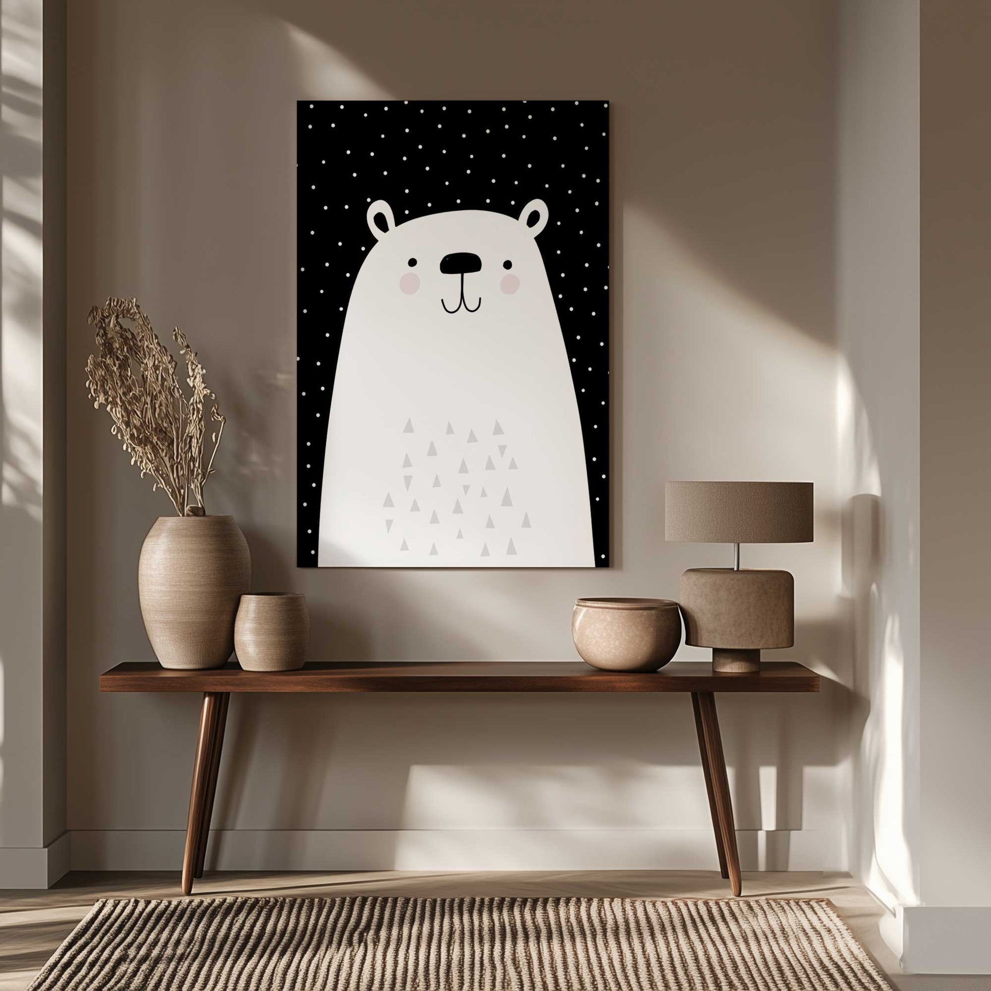 Picture of art in a room