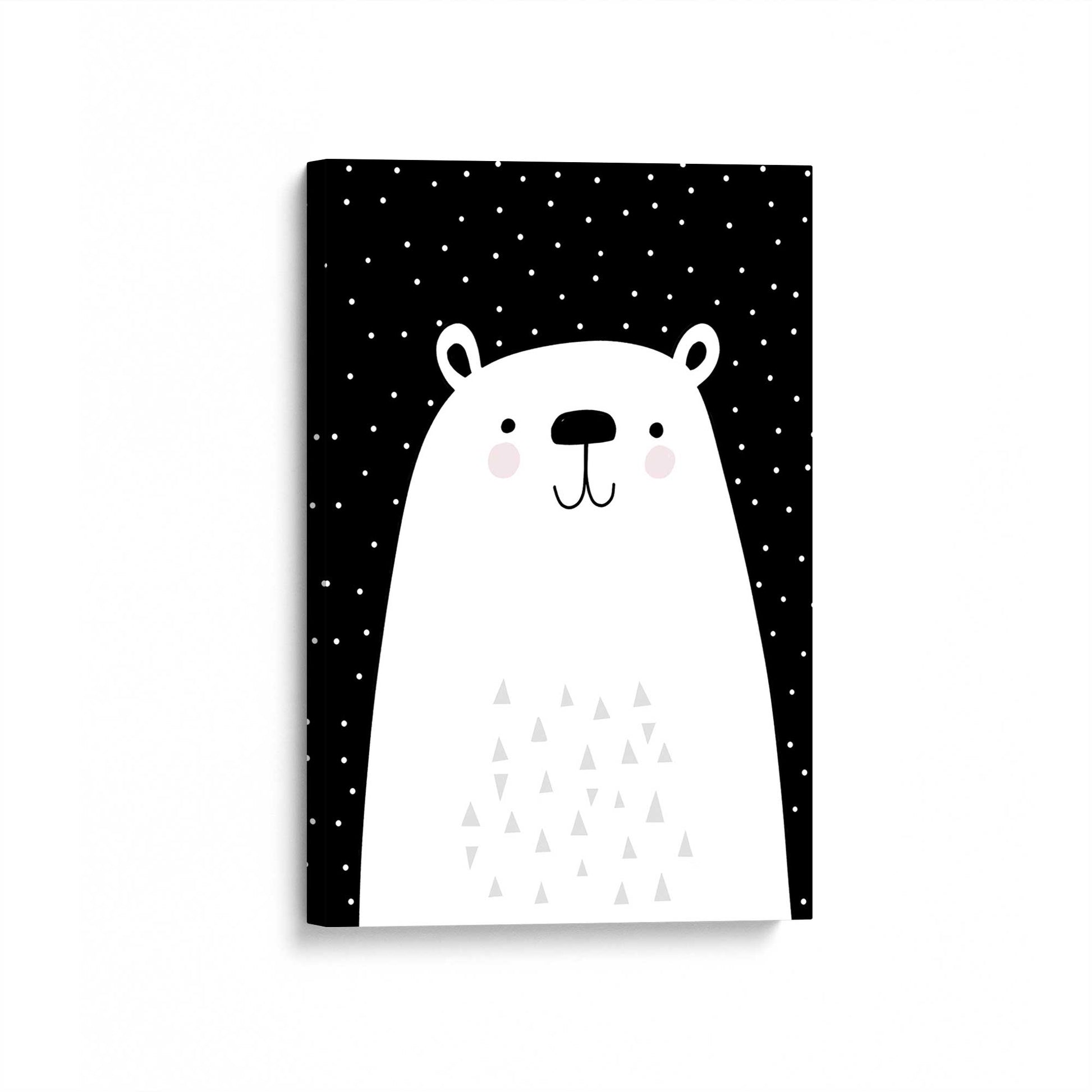 [Color:Stretched Canvas], Picture of art at an angle