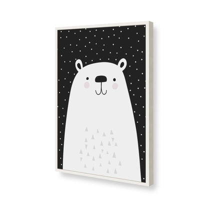 [Color:Opaque White], Picture of art in a Opaque White frame of the corner