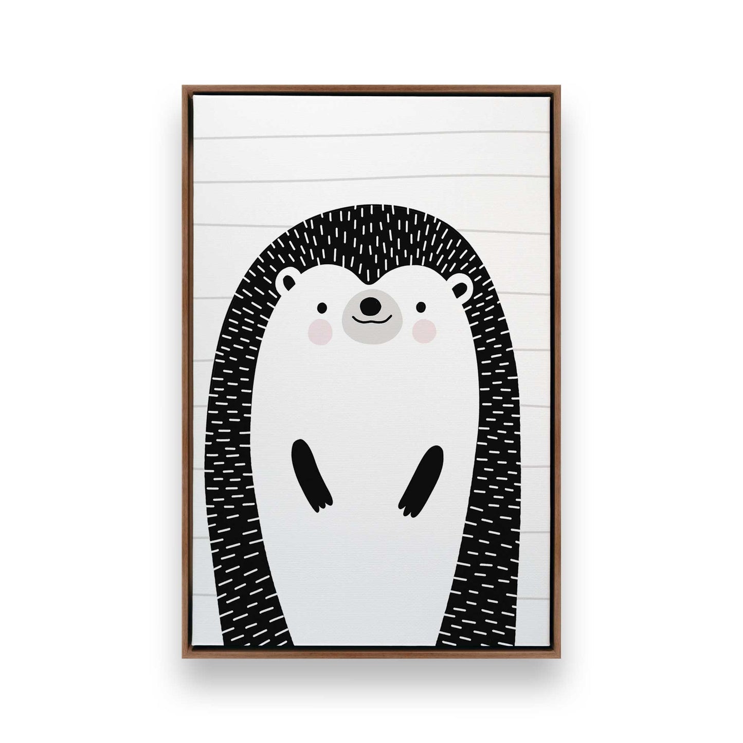 [Color:Walnut], Picture of art in a Walnut frame