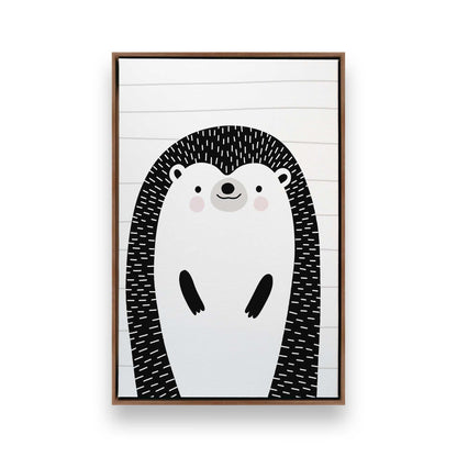 [Color:Walnut], Picture of art in a Walnut frame