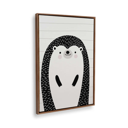 [Color:Walnut], Picture of the corner of the art