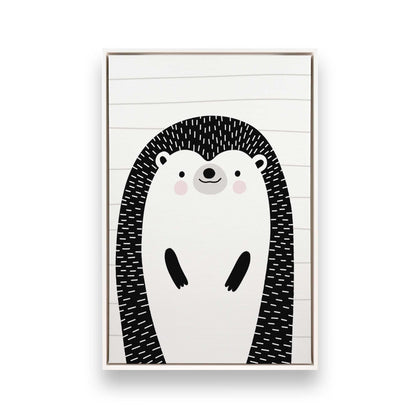 [Color:Opaque White], Picture of art in a White frame