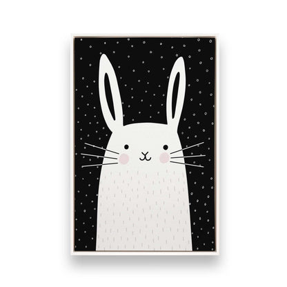 [Color:Opaque White], Picture of art in a White frame