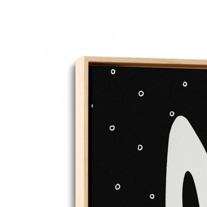 [Color:American Maple], Picture of art in a American Maple frame at an angle