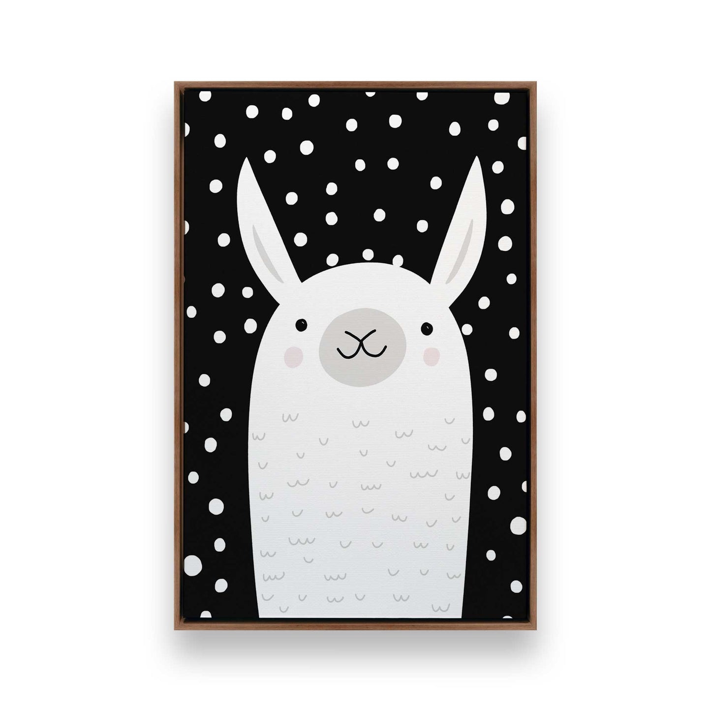 [Color:Walnut], Picture of art in a Walnut frame