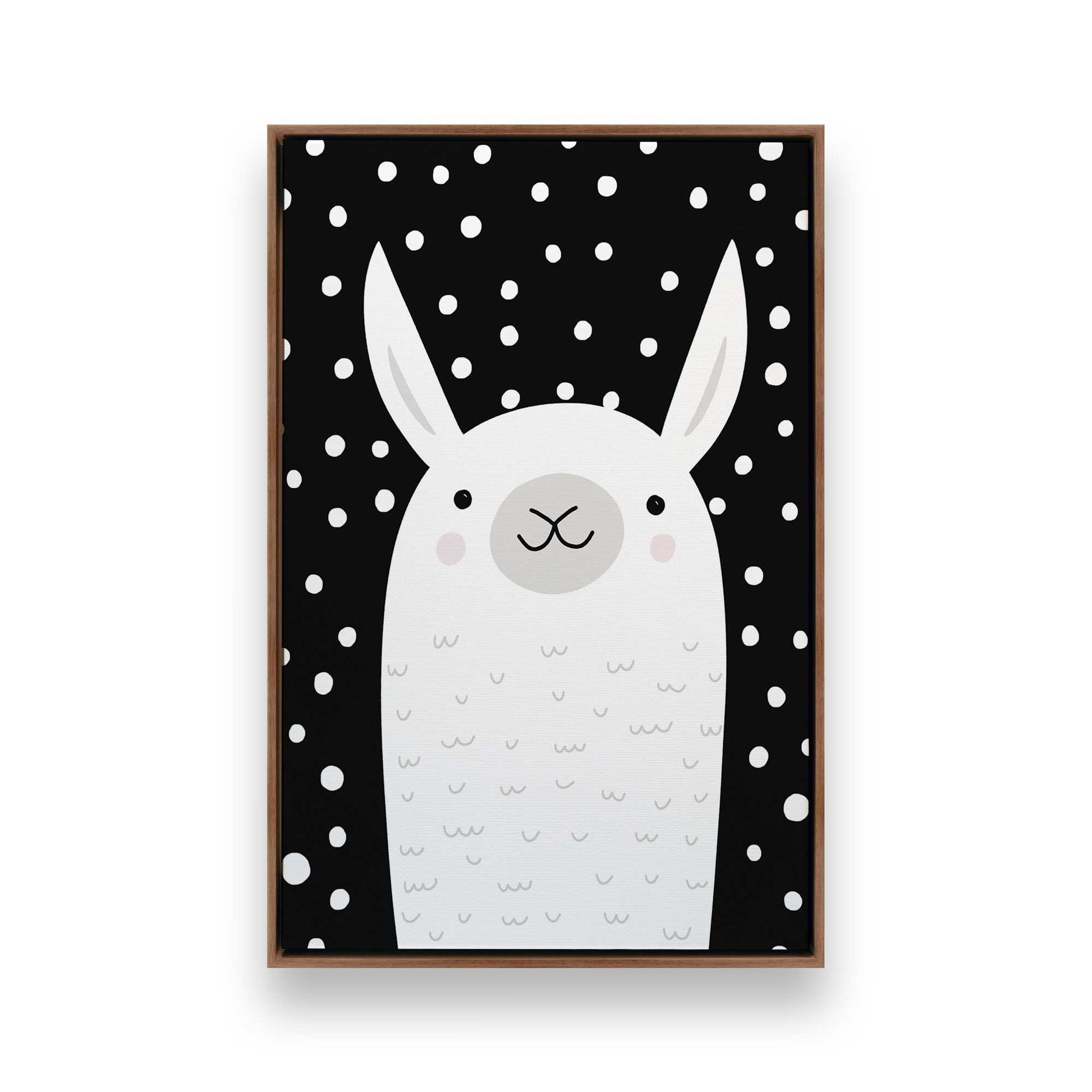 [Color:Walnut], Picture of art in a Walnut frame