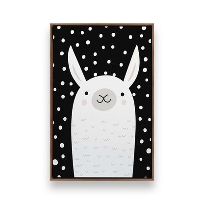 [Color:Walnut], Picture of art in a Walnut frame