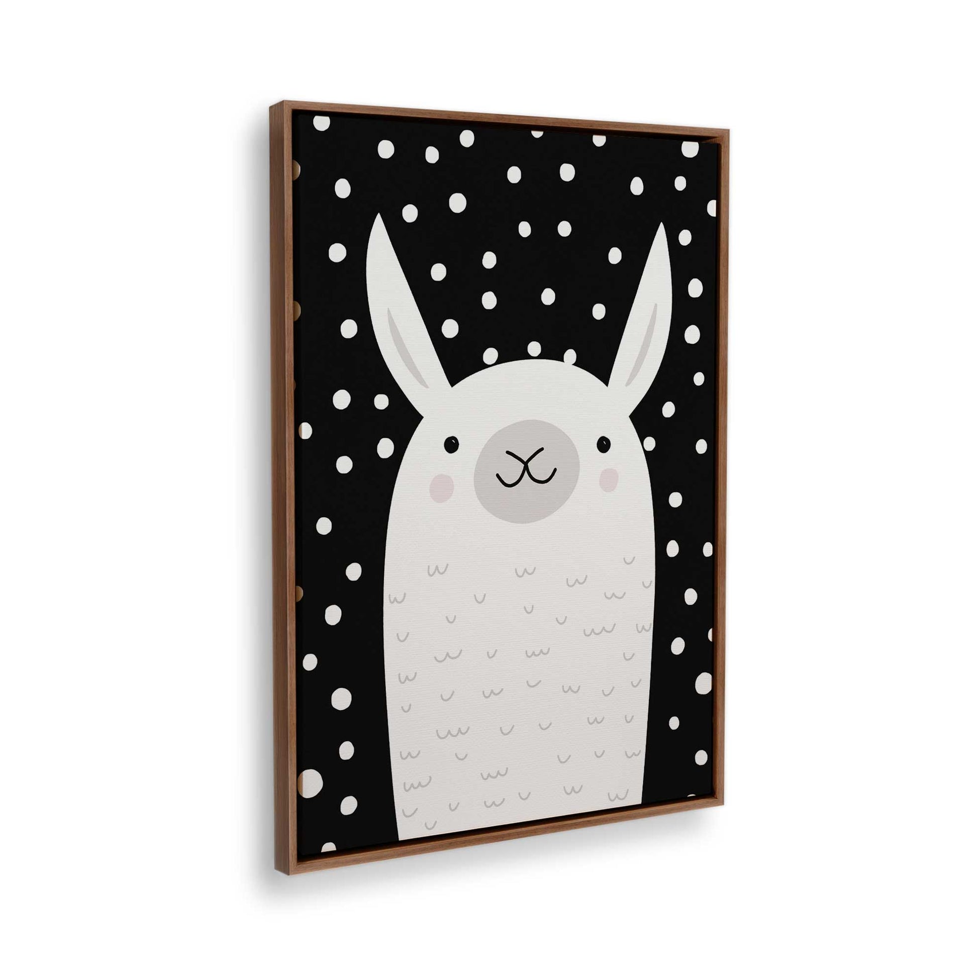 [Color:Walnut], Picture of the corner of the art