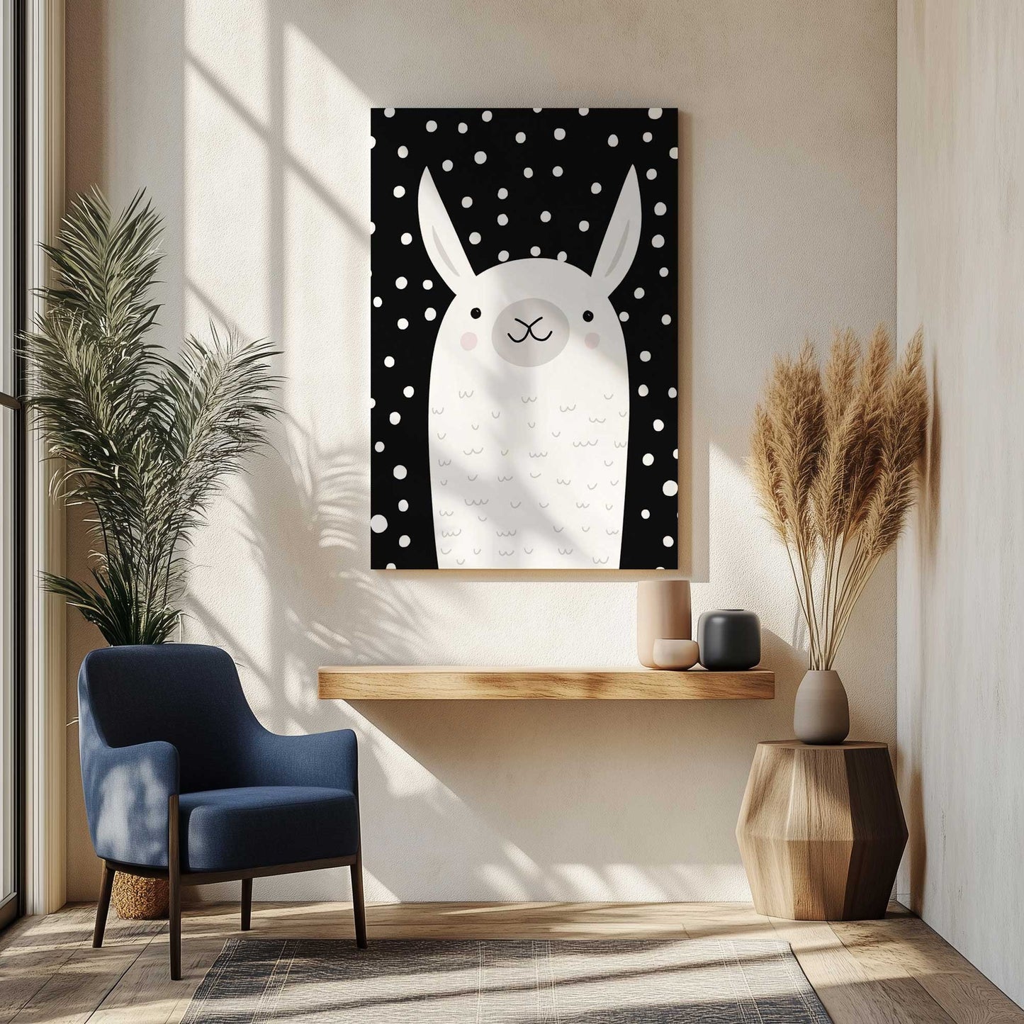 Picture of art in a room