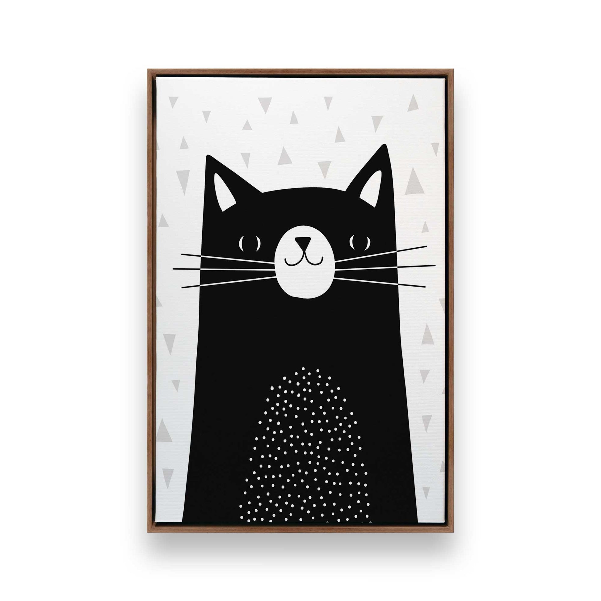 [Color:Walnut], Picture of art in a Walnut frame