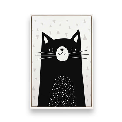 [Color:Opaque White], Picture of art in a White frame