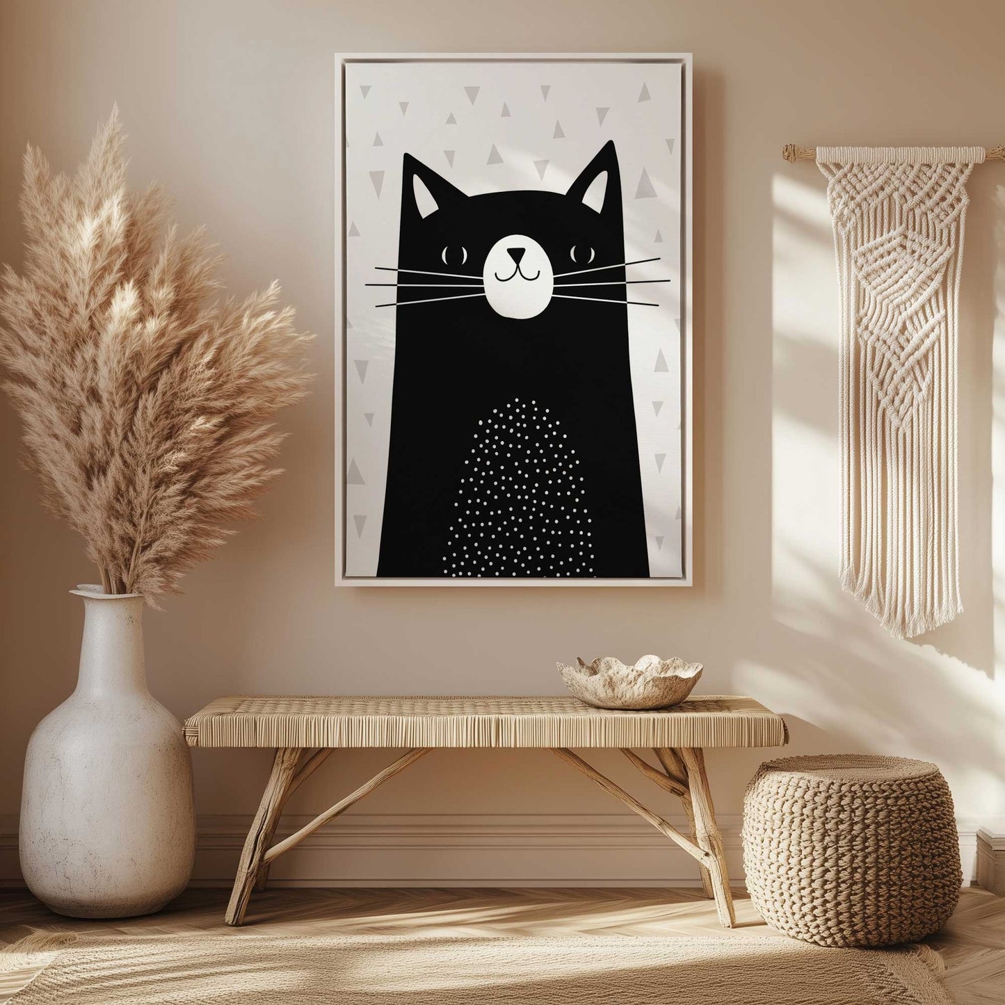 [LIFESTYLE],[SPECIAL],  Picture of art in a roo