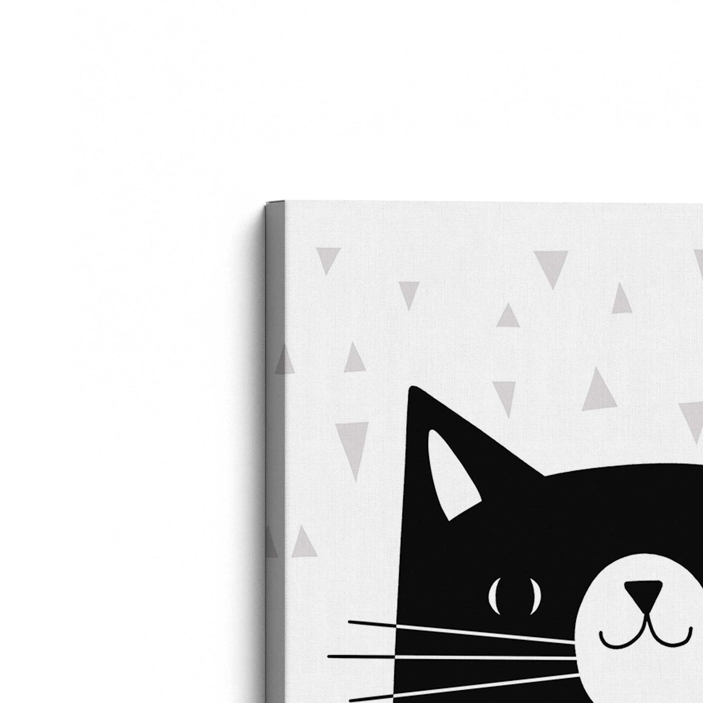 [Color:Stretched Canvas], Picture of the corner of the art