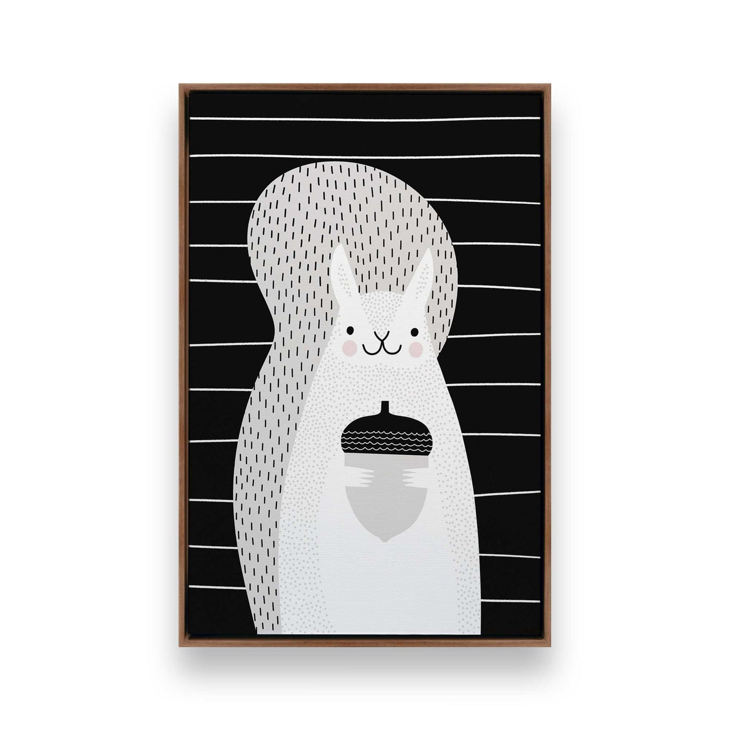 [Color:Walnut], Picture of art in a Walnut frame