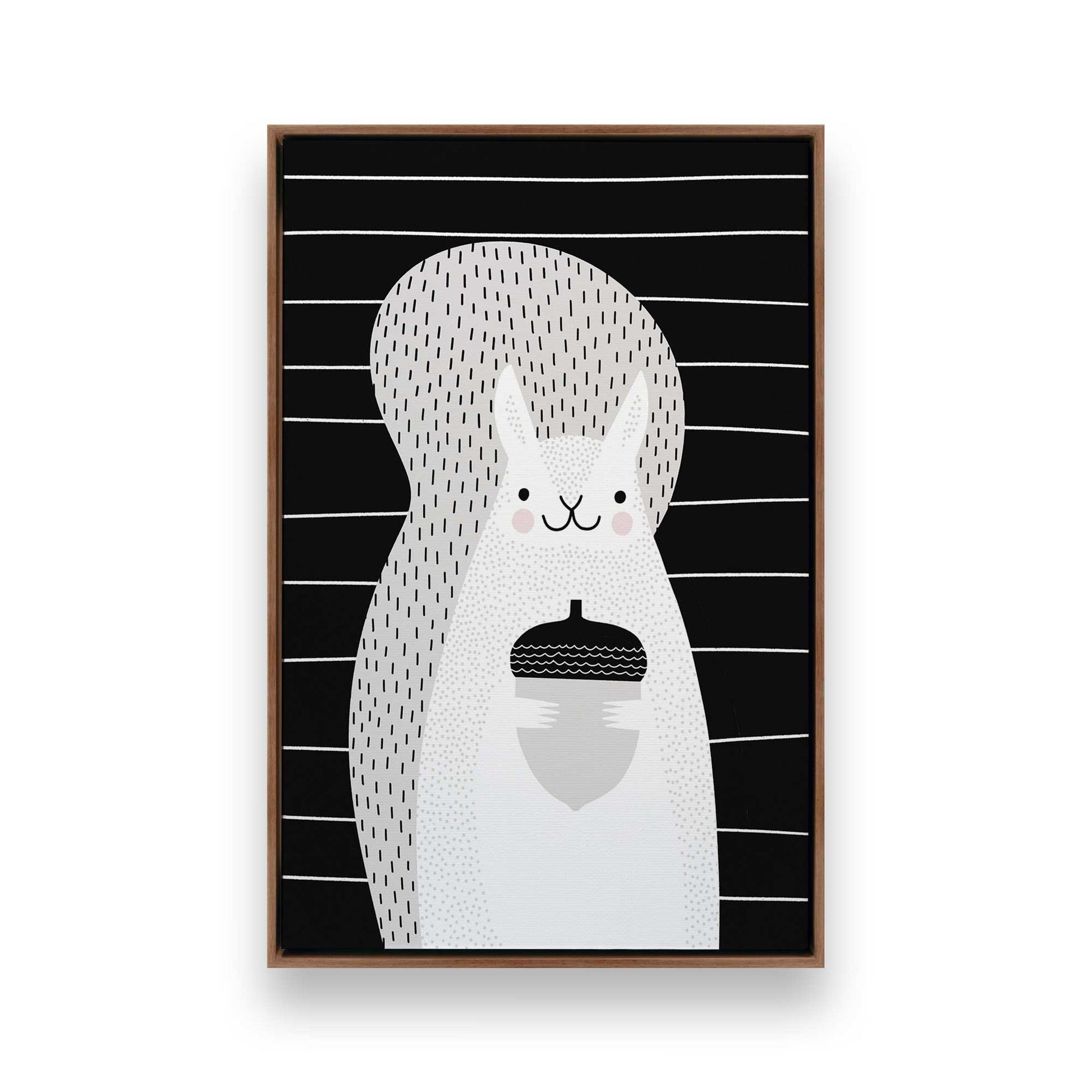 [Color:Walnut], Picture of art in a Walnut frame