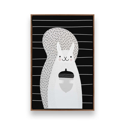 [Color:Walnut], Picture of art in a Walnut frame