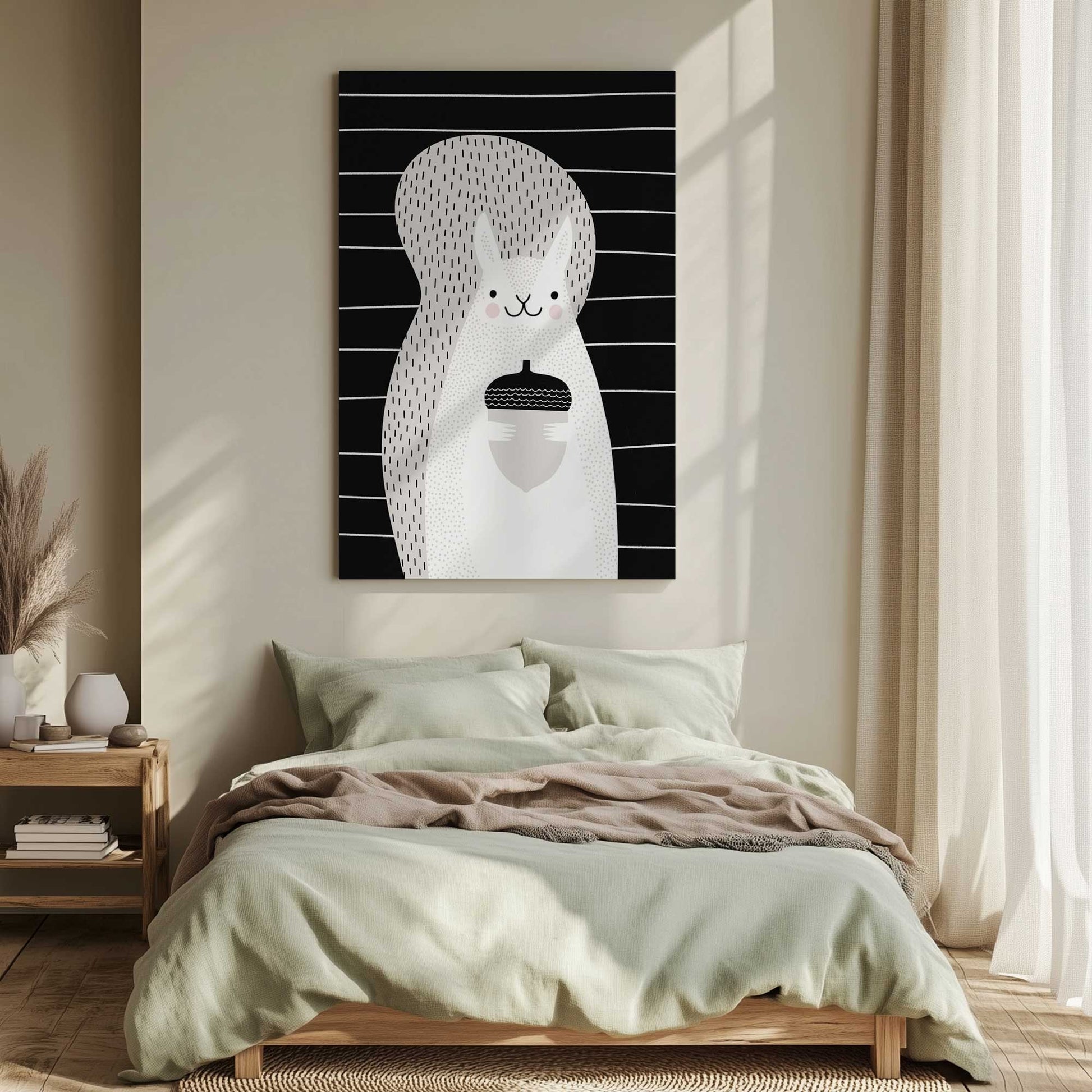 Picture of art in a room