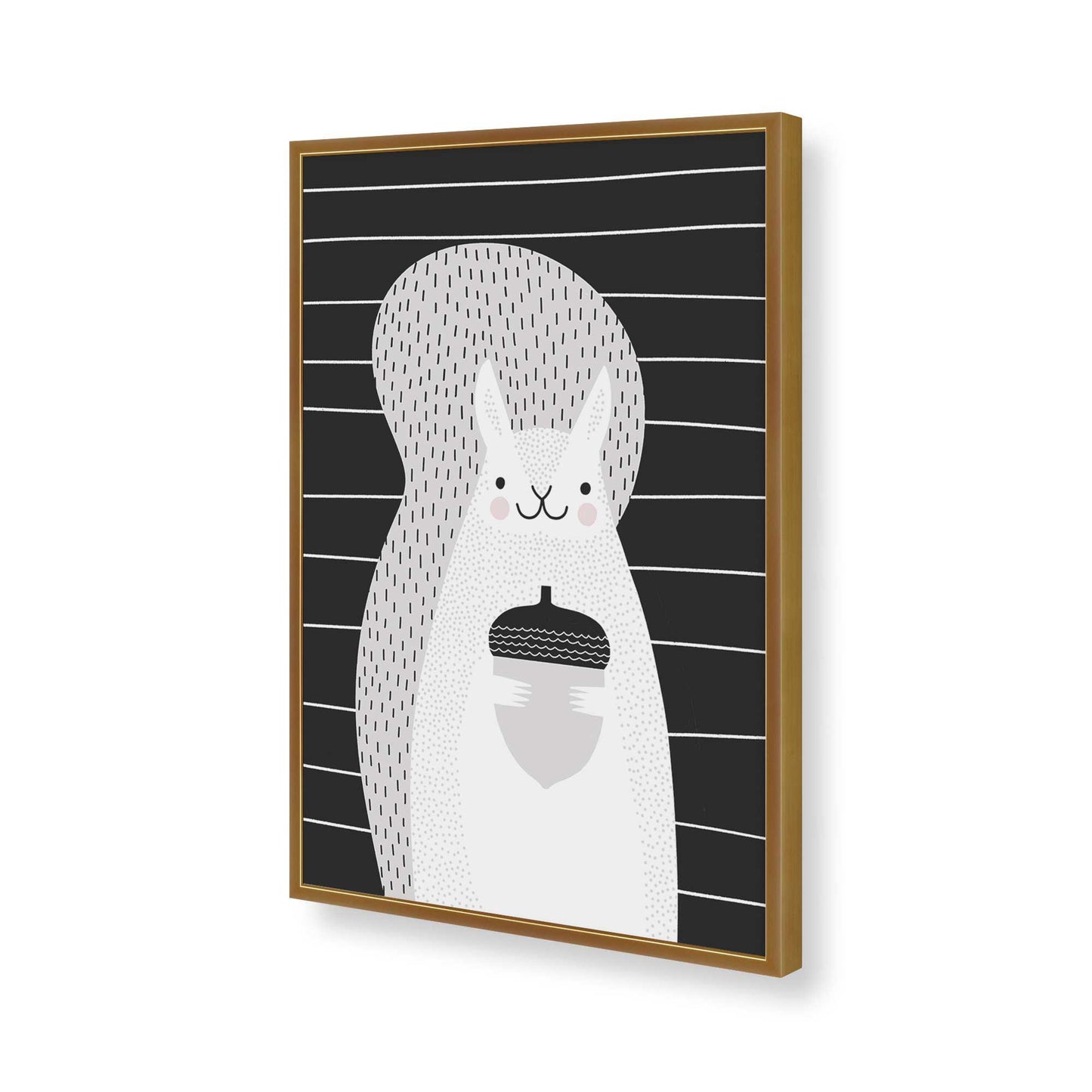 [Color:Polished Gold], Picture of art in a Polished Gold frame of the corner