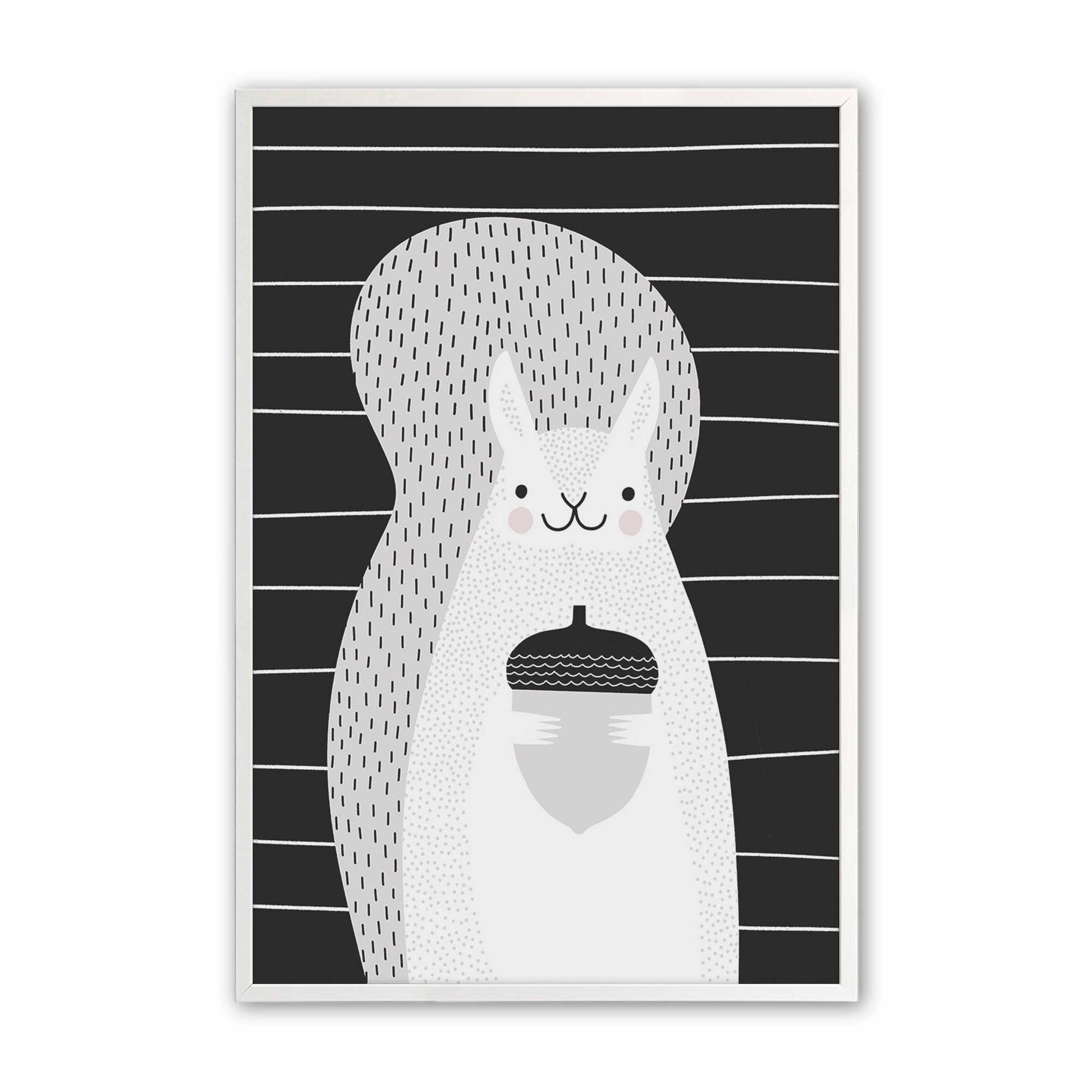 [Color:Opaque White], Picture of art in a Opaque White frame