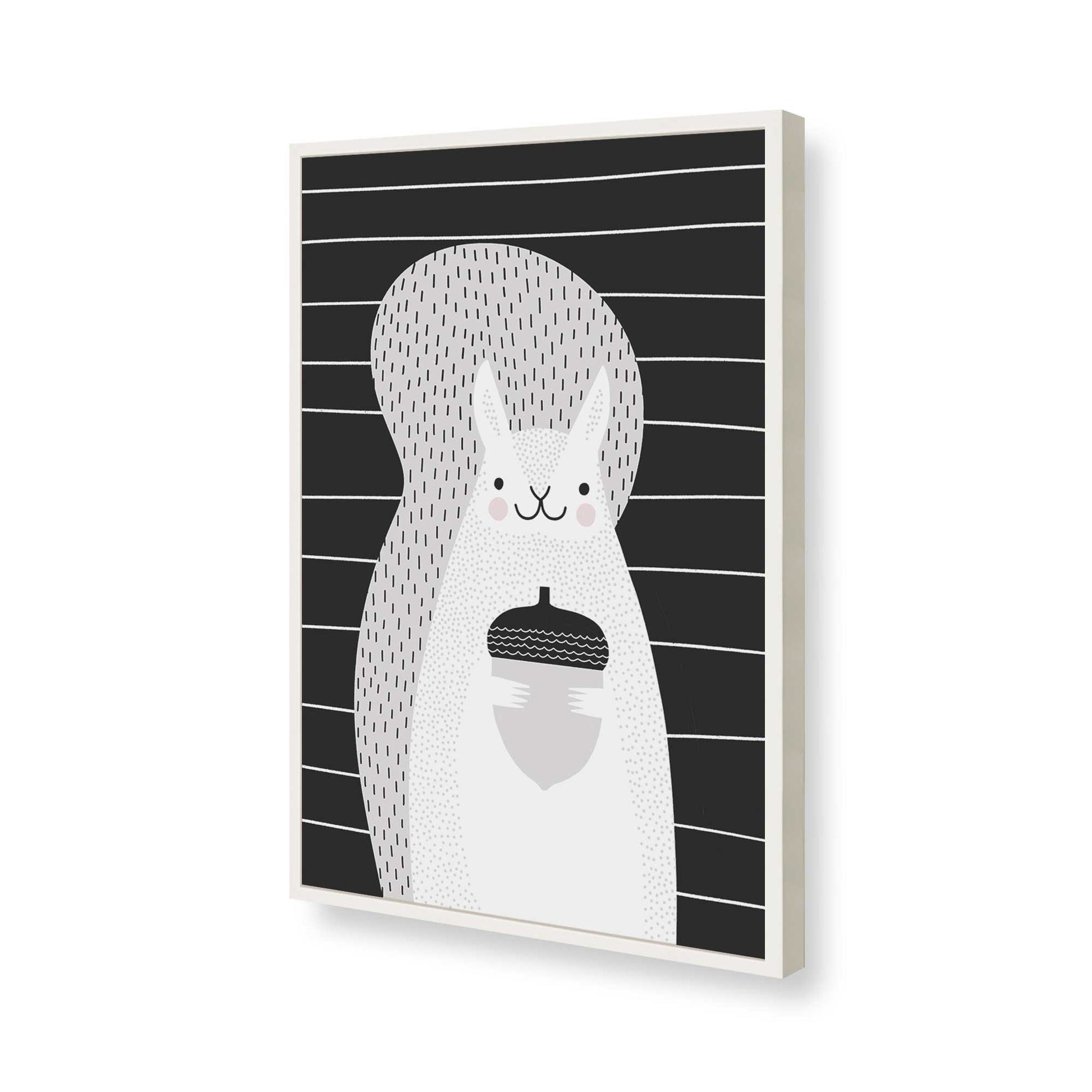 [Color:Opaque White], Picture of art in a Opaque White frame of the corner