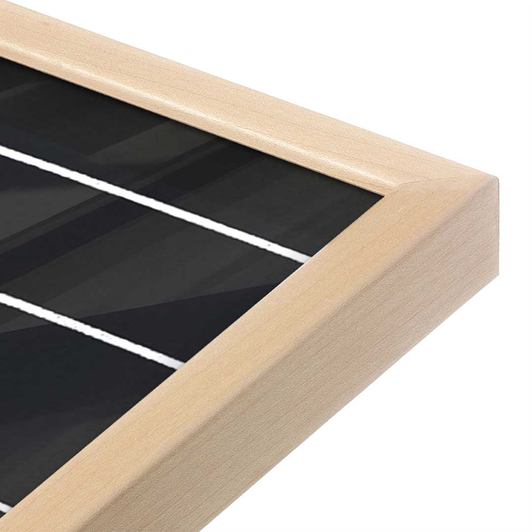 [Color:Raw Maple], Picture of art in a Raw Maple frame at an angle