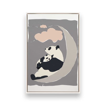 [Color:Opaque White], Picture of art in a White frame