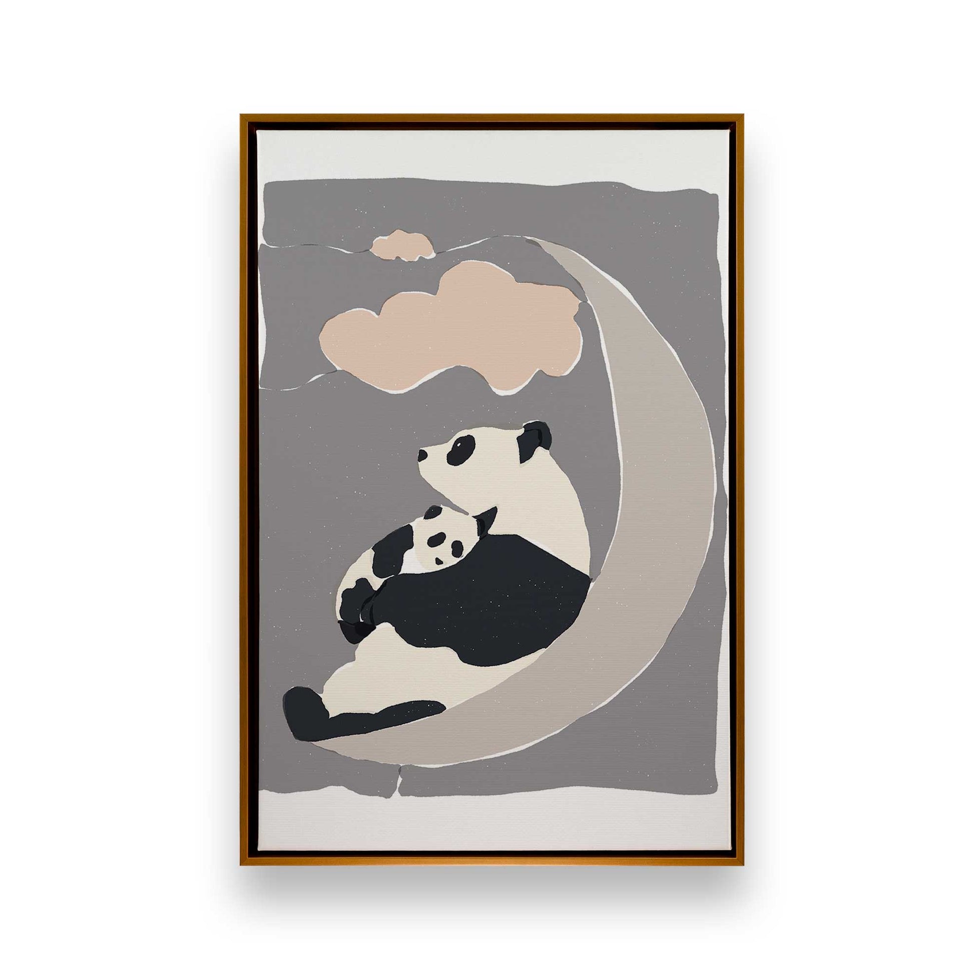 [Color:Polished Gold], Picture of art in a Polished Gold frame
