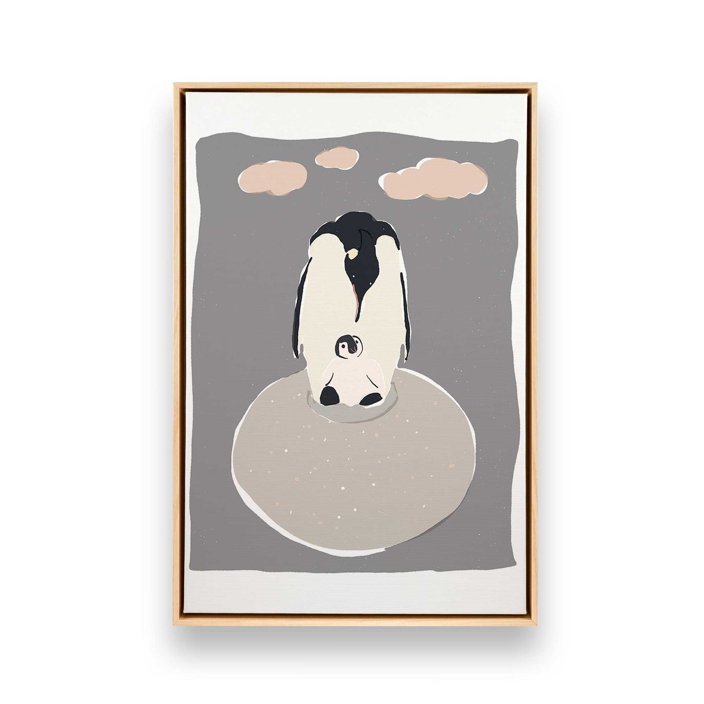 [Color:American Maple], Picture of art in a American Maple frame