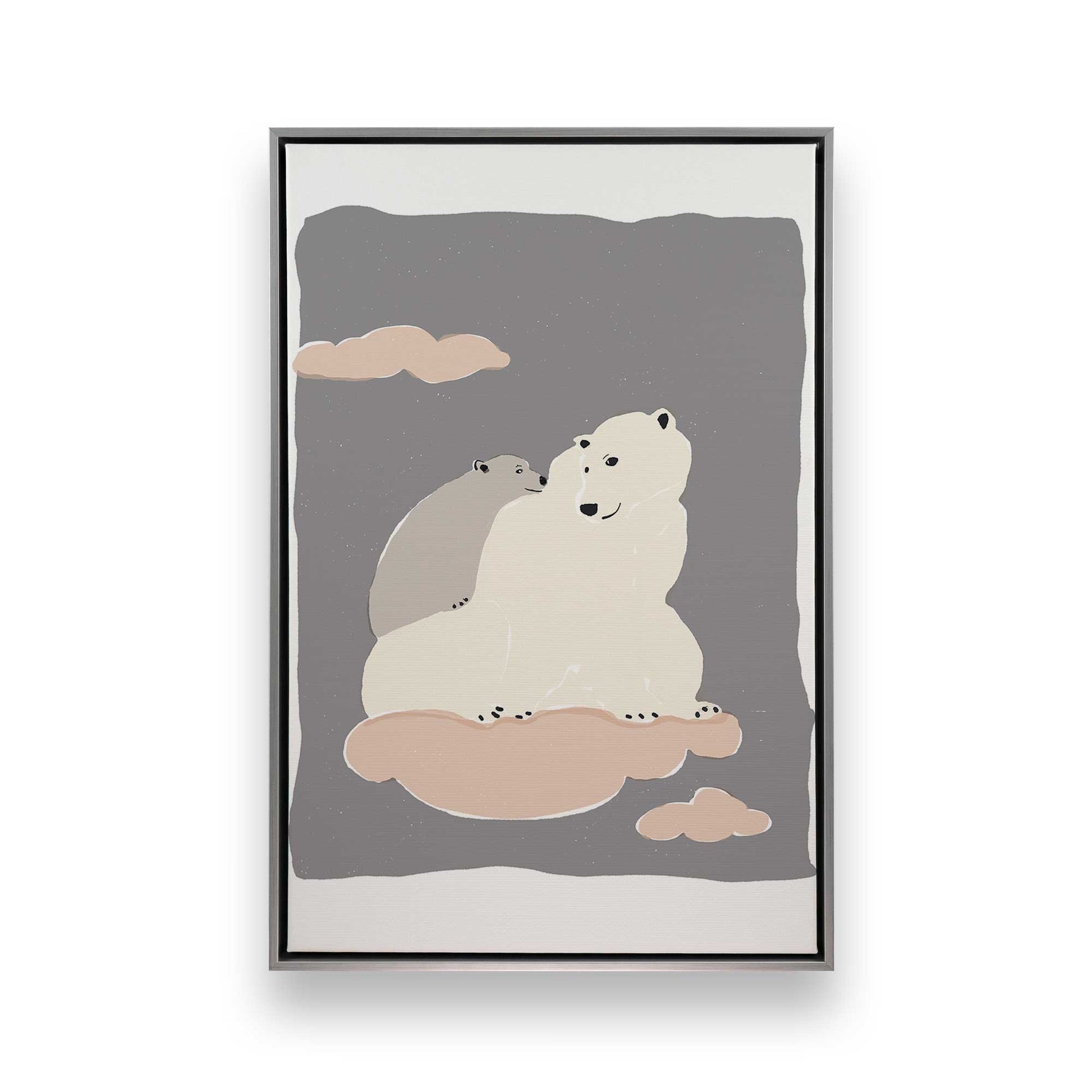 [Color:Polished Chrome], Picture of art in a Polished Chrome frame