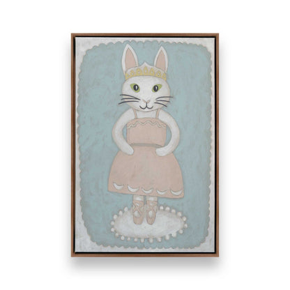 [Color:Walnut], Picture of art in a Walnut frame