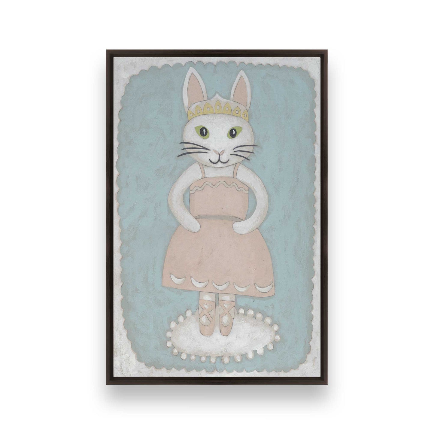 [Color:Espresso], Picture of art in a Espresso frame