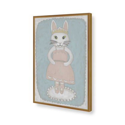 [Color:Polished Gold], Picture of art in a Polished Gold frame of the corner