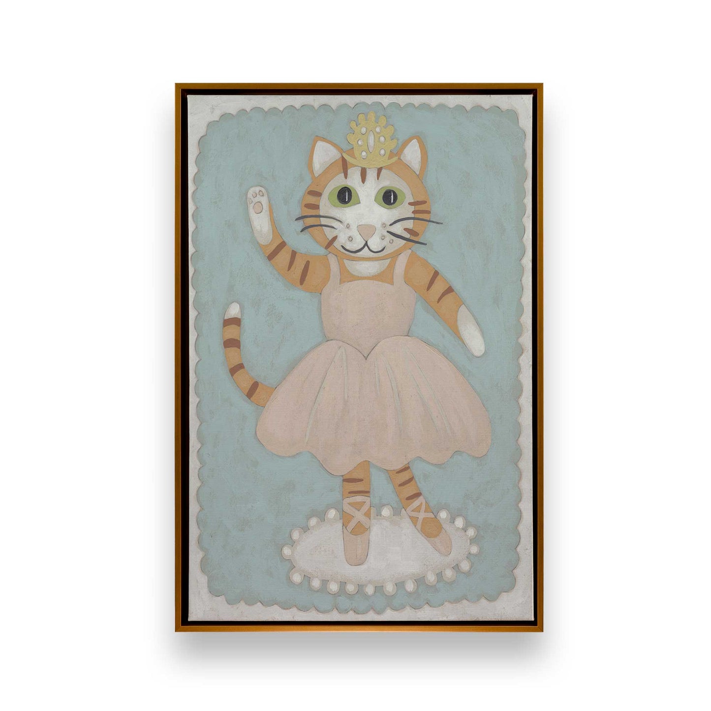 [Color:Polished Gold], Picture of art in a Polished Gold frame