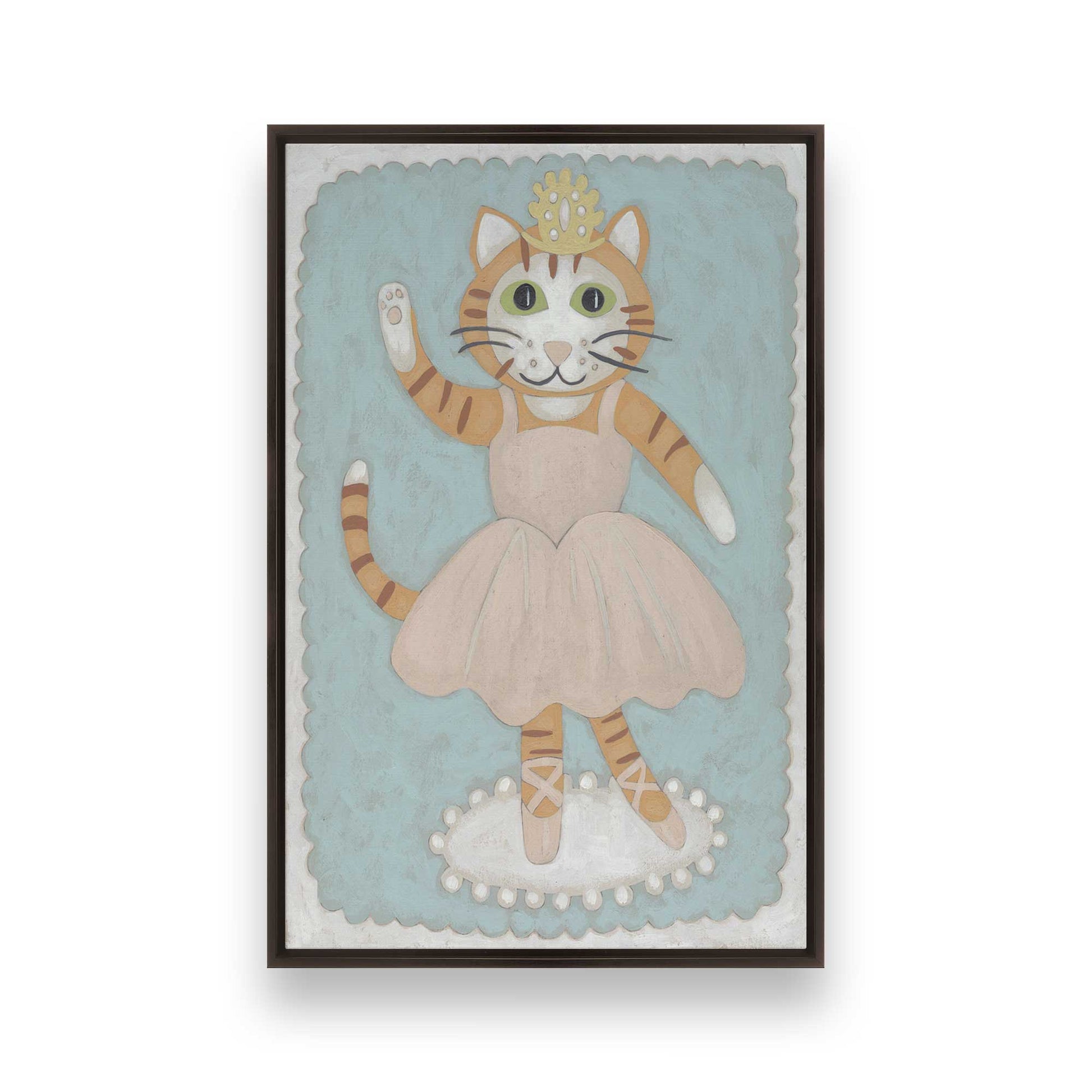 [Color:Espresso], Picture of art in a Espresso frame