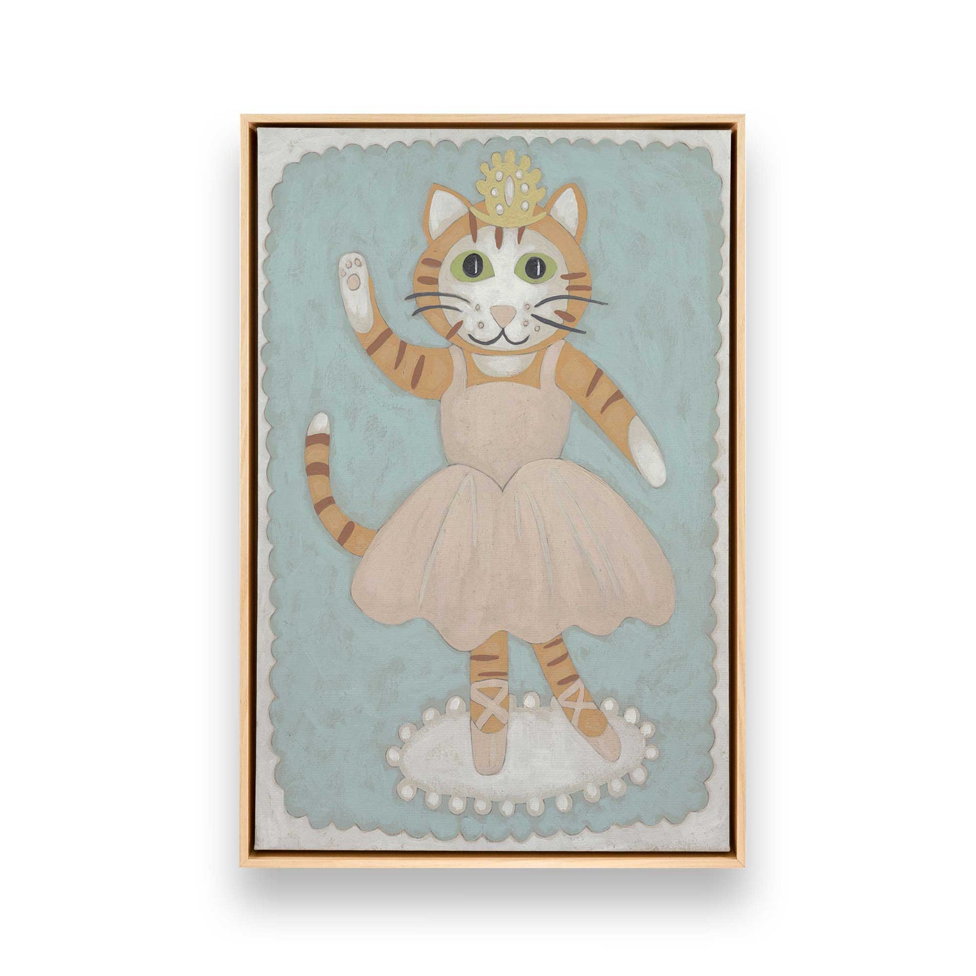 [Color:American Maple], Picture of art in a American Maple frame