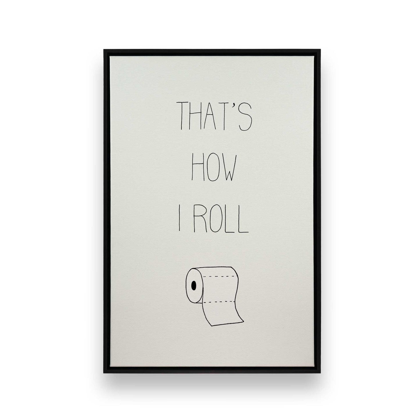 [Color:Satin Black], Picture of art in a Satin Black frame