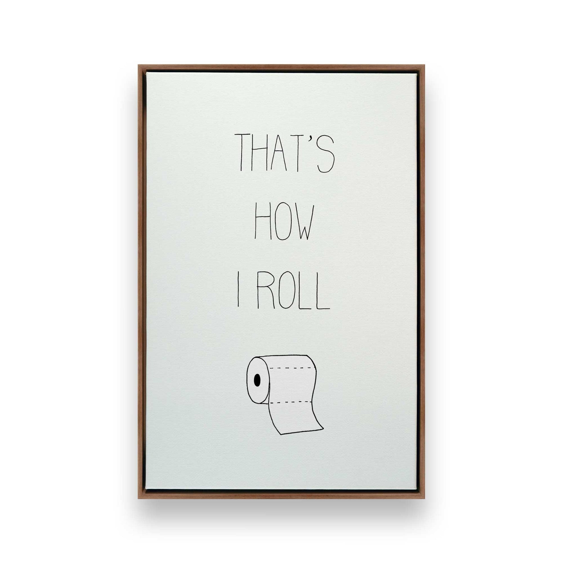 [Color:Walnut], Picture of art in a Walnut frame