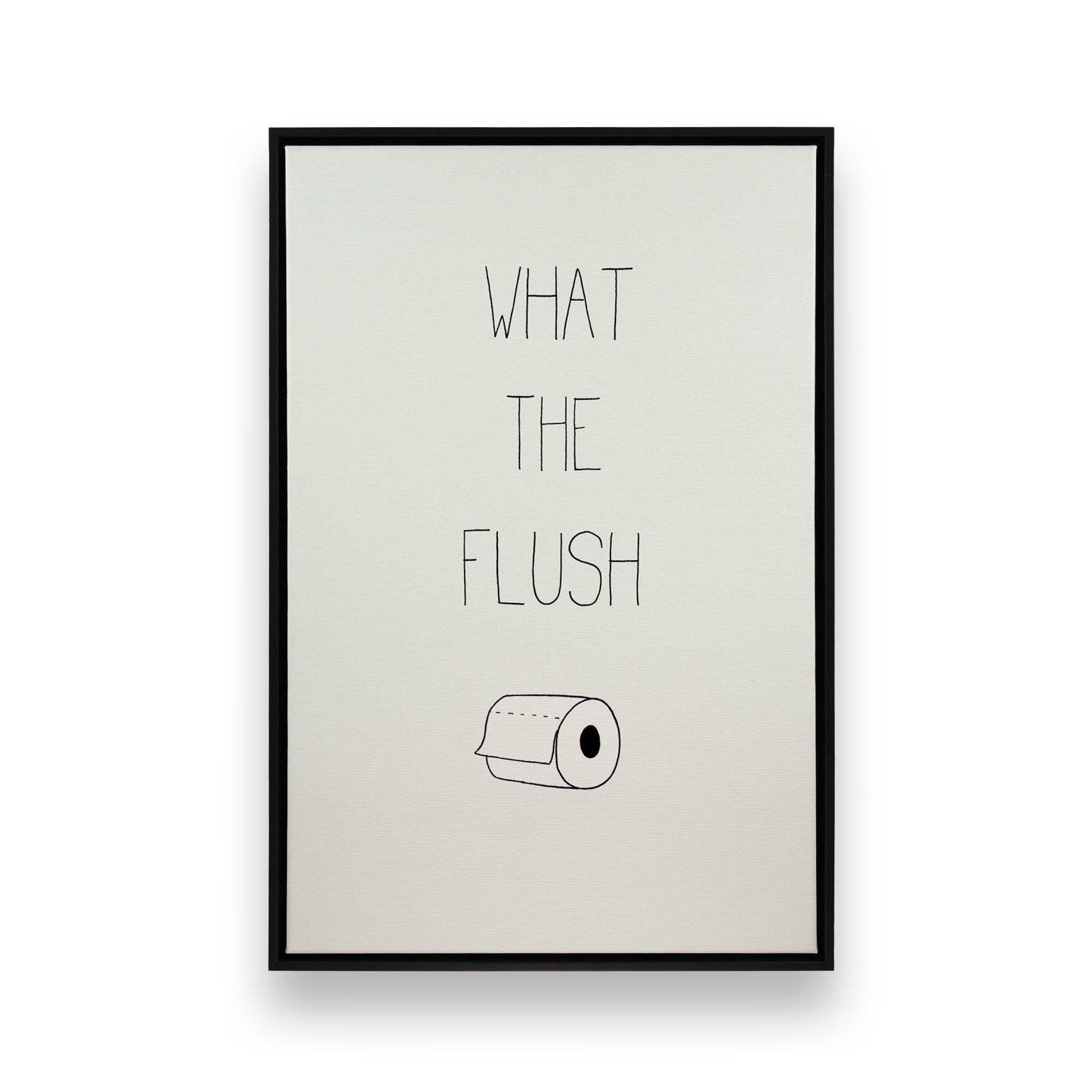 [Color:Satin Black], Picture of art in a Satin Black frame