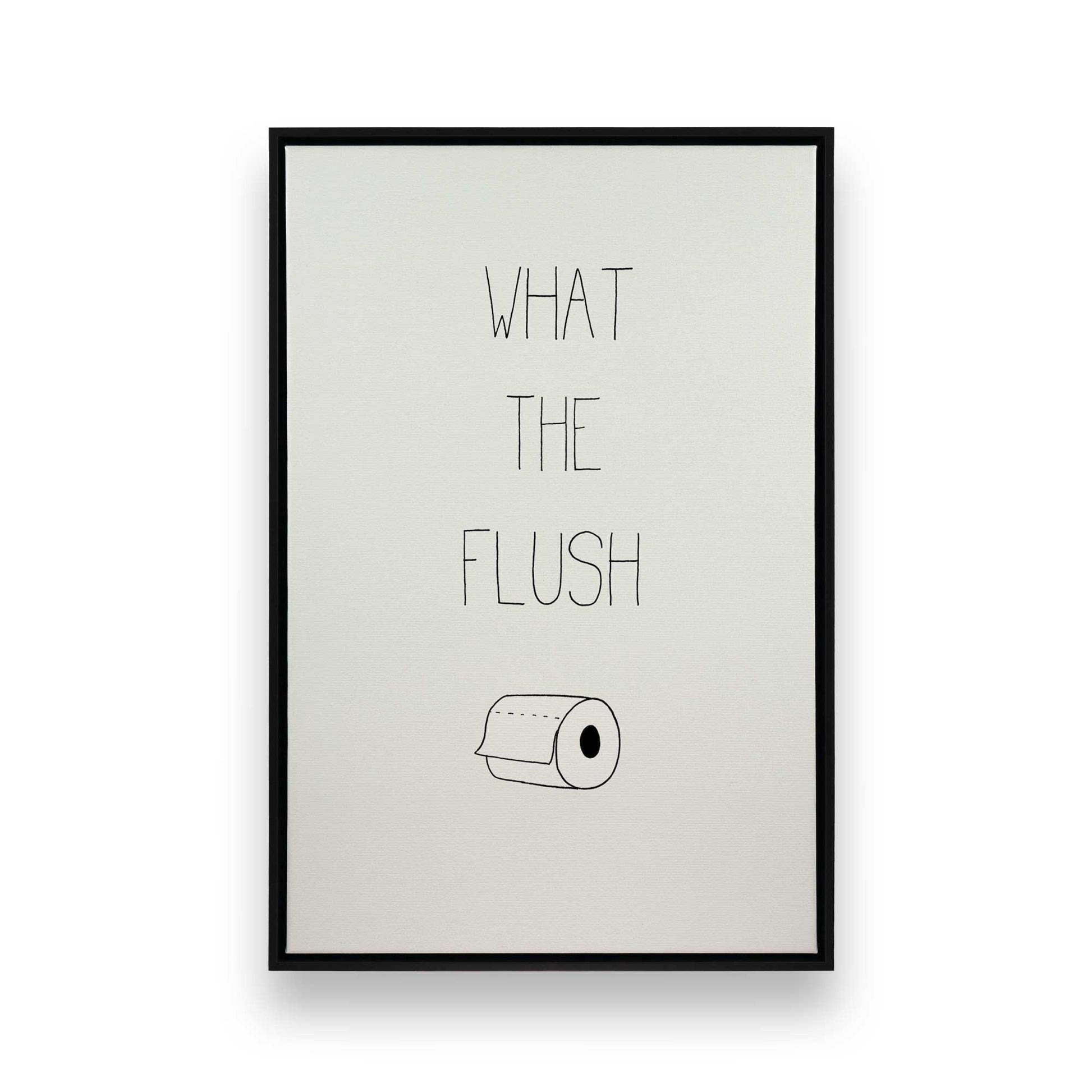 [Color:Satin Black], Picture of art in a Satin Black frame