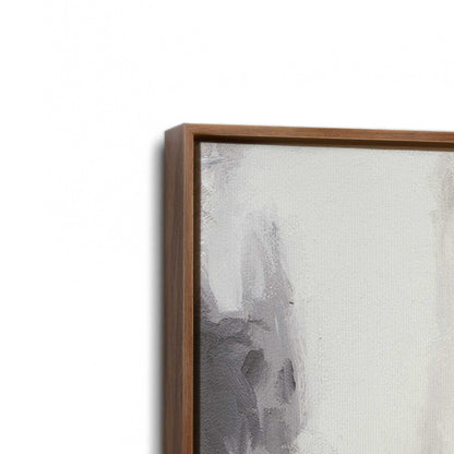 [Color:Walnut], Picture of art in a Walnut frame at an angle